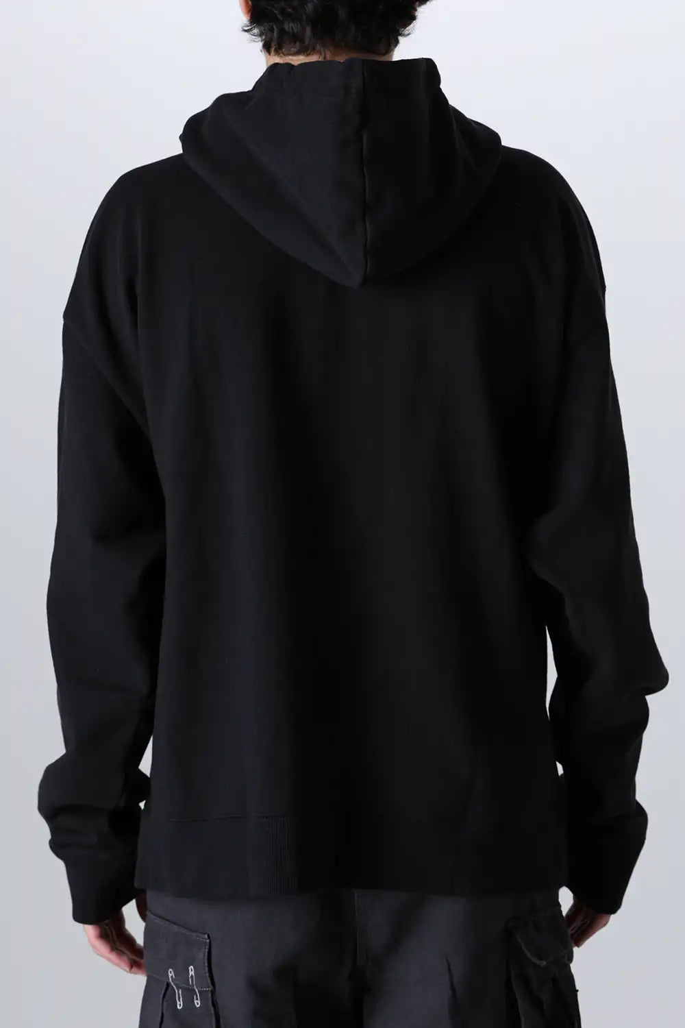 NASA Printed Hoodie Black