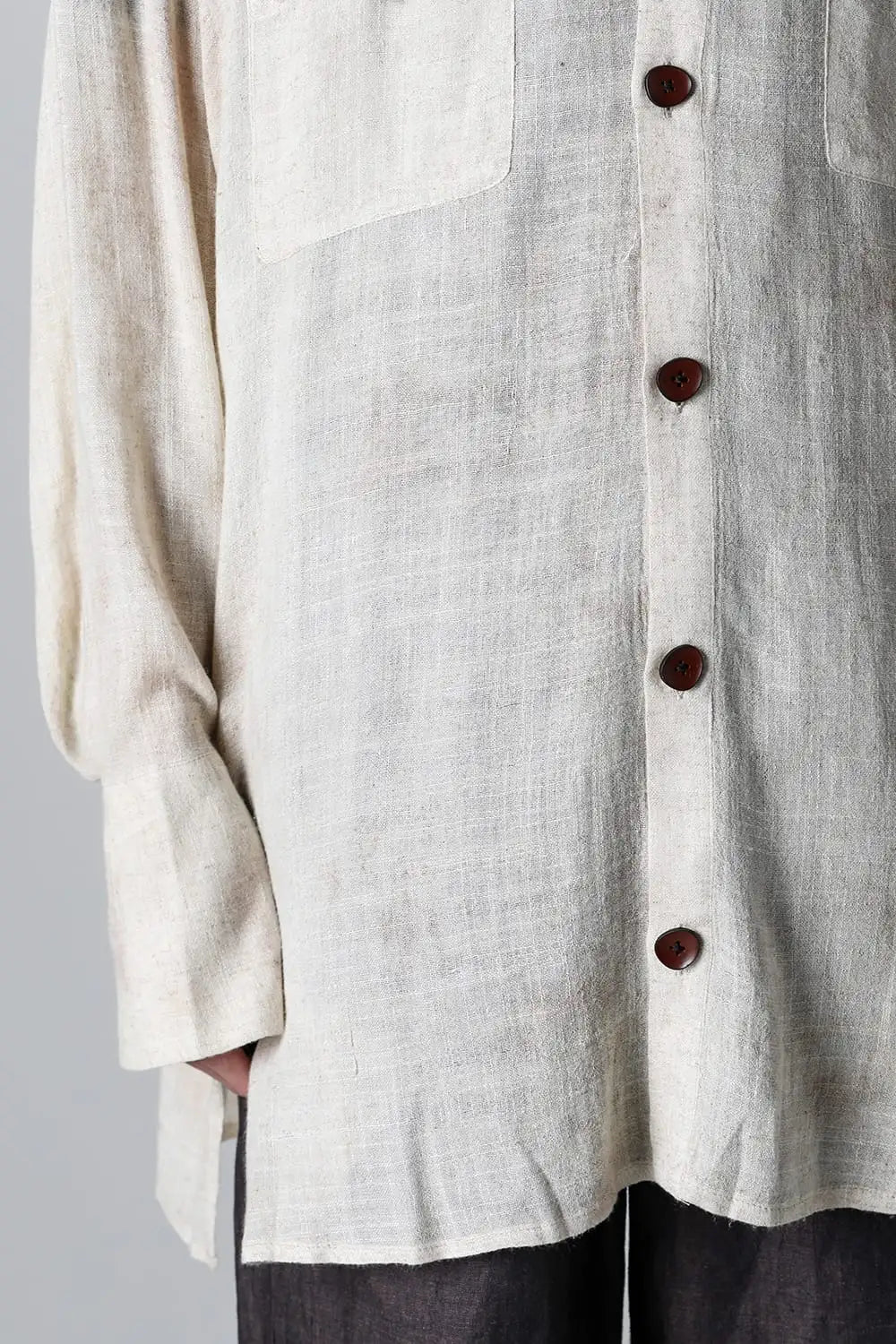 Hand Dyed DB Pocket Oversized Shirt