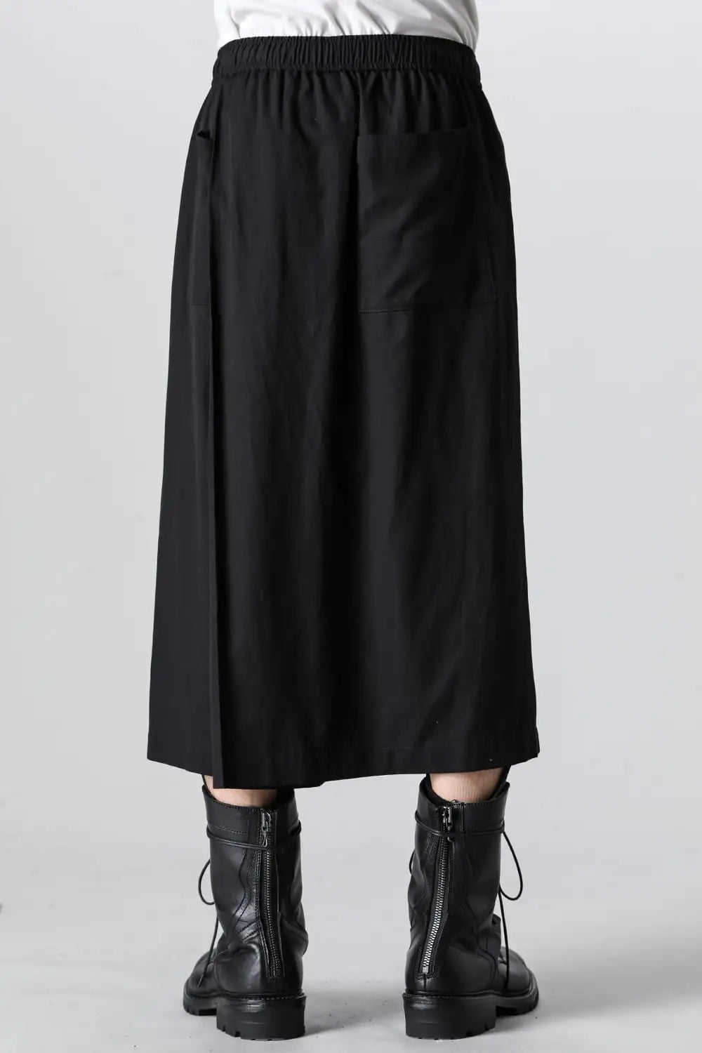 Rayon/Cotton Cloth Wide Pants