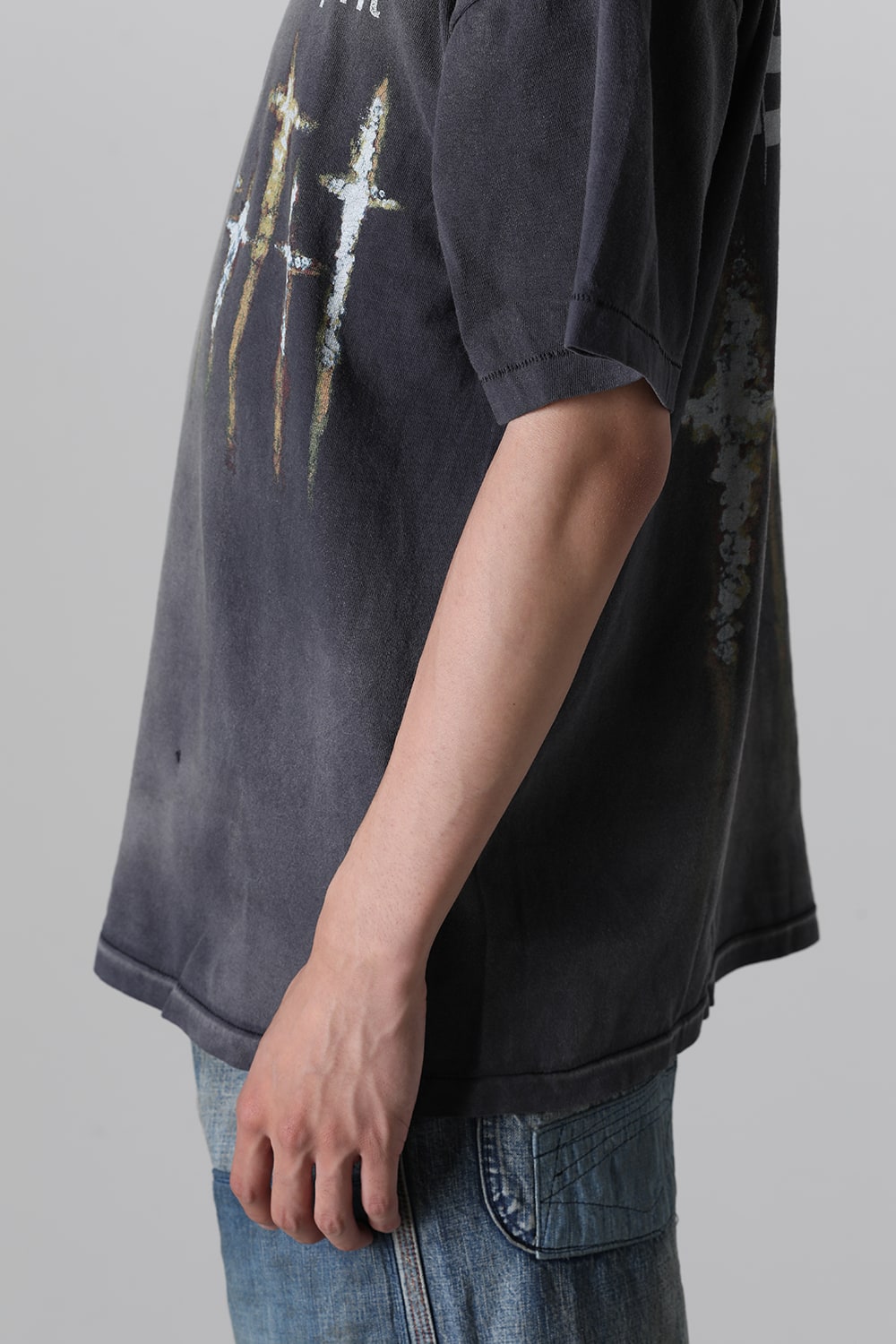 FORSOMEONE × ©SAINT M×××××× GOD Short sleeve T-shirt