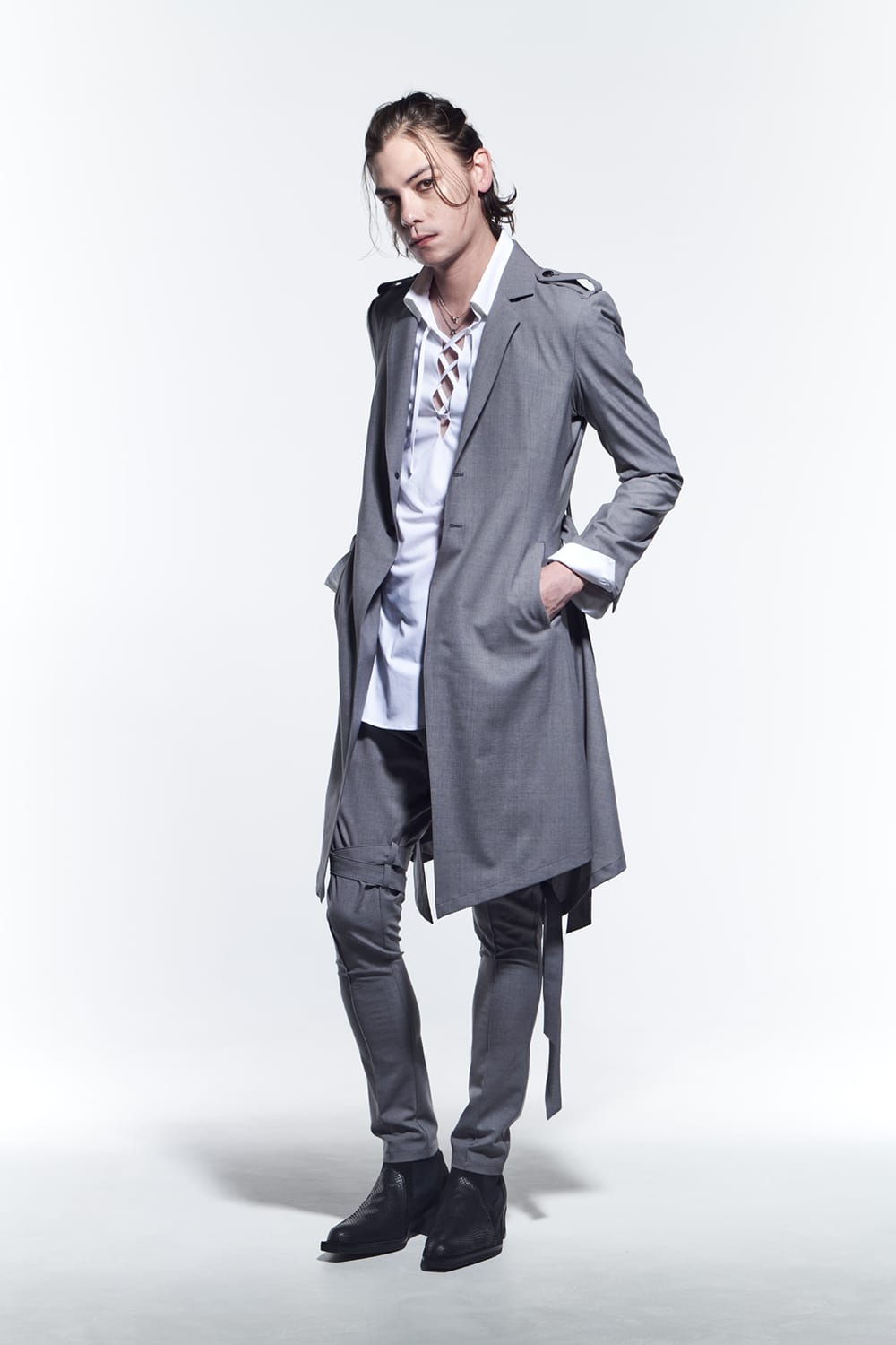 Saruel Bondage Pants Grey