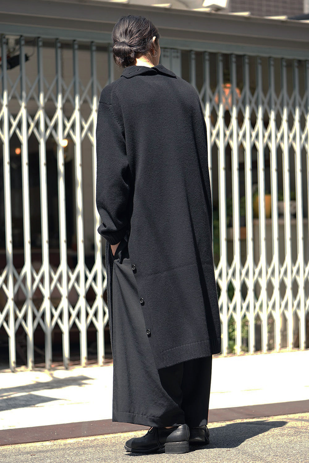 Girl Pattern Turtle Intersia Knit