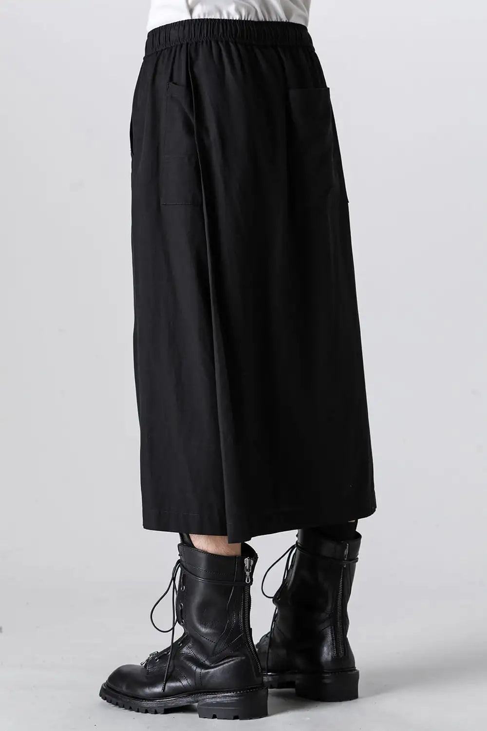 Rayon/Cotton Cloth Wide Pants