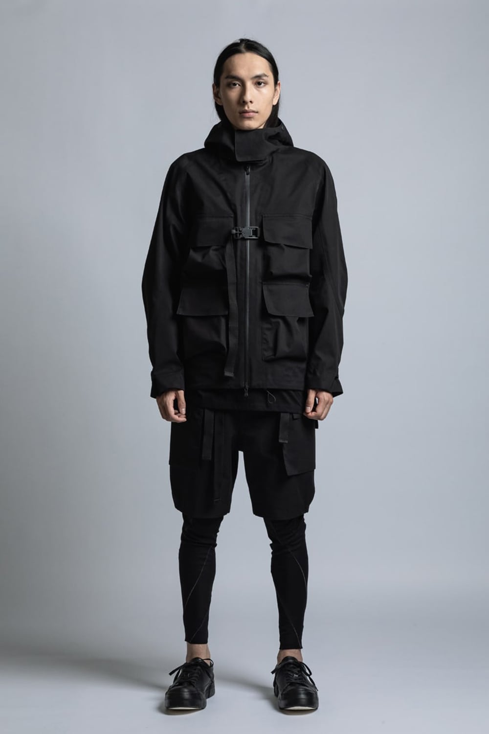 CORDURA NYLON COTTON 3Layer Mountain Jacket Black