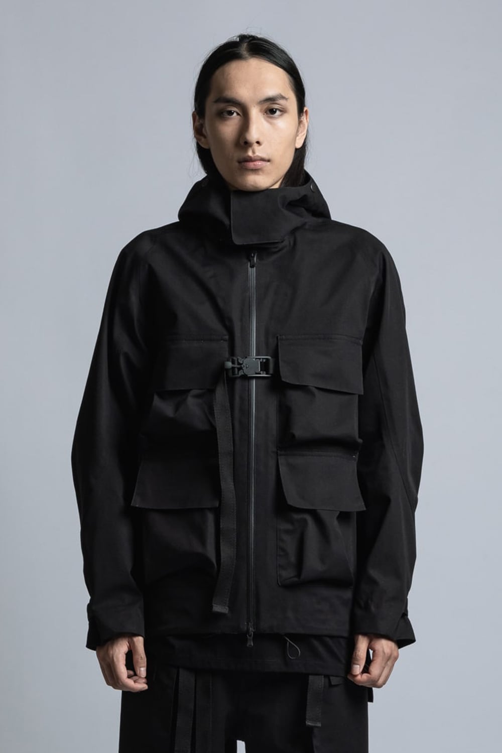 CORDURA NYLON COTTON 3Layer Mountain Jacket Black