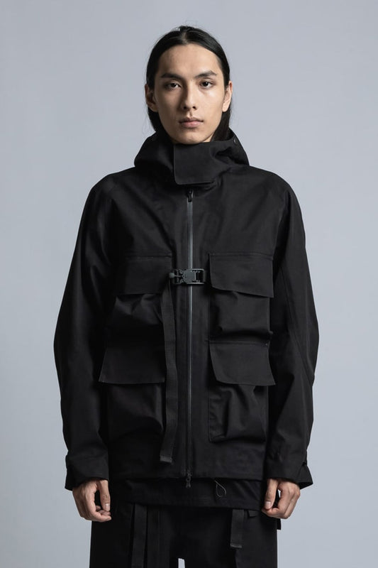 CORDURA NYLON COTTON 3Layer Mountain Jacket Black