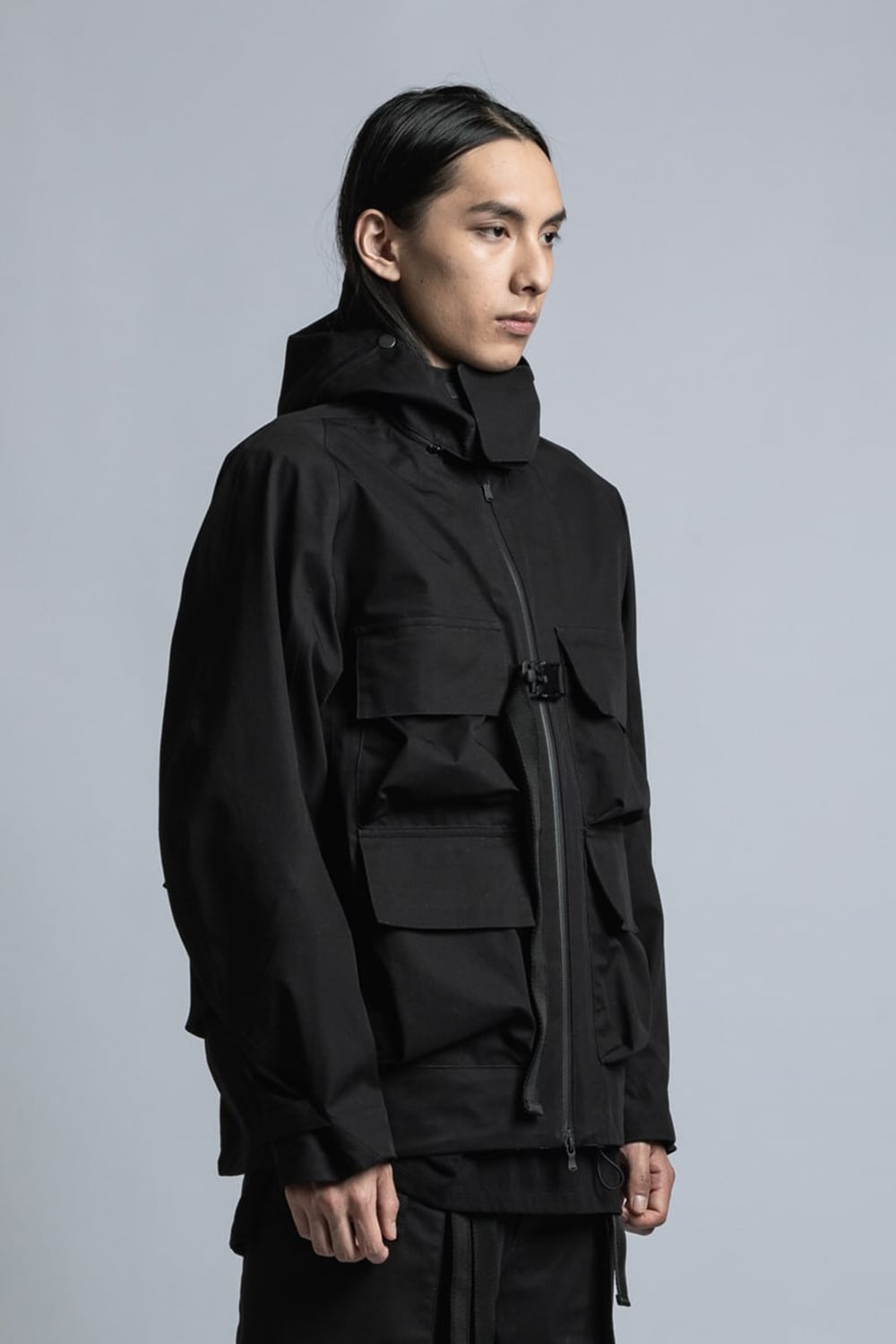 CORDURA NYLON COTTON 3Layer Mountain Jacket Black