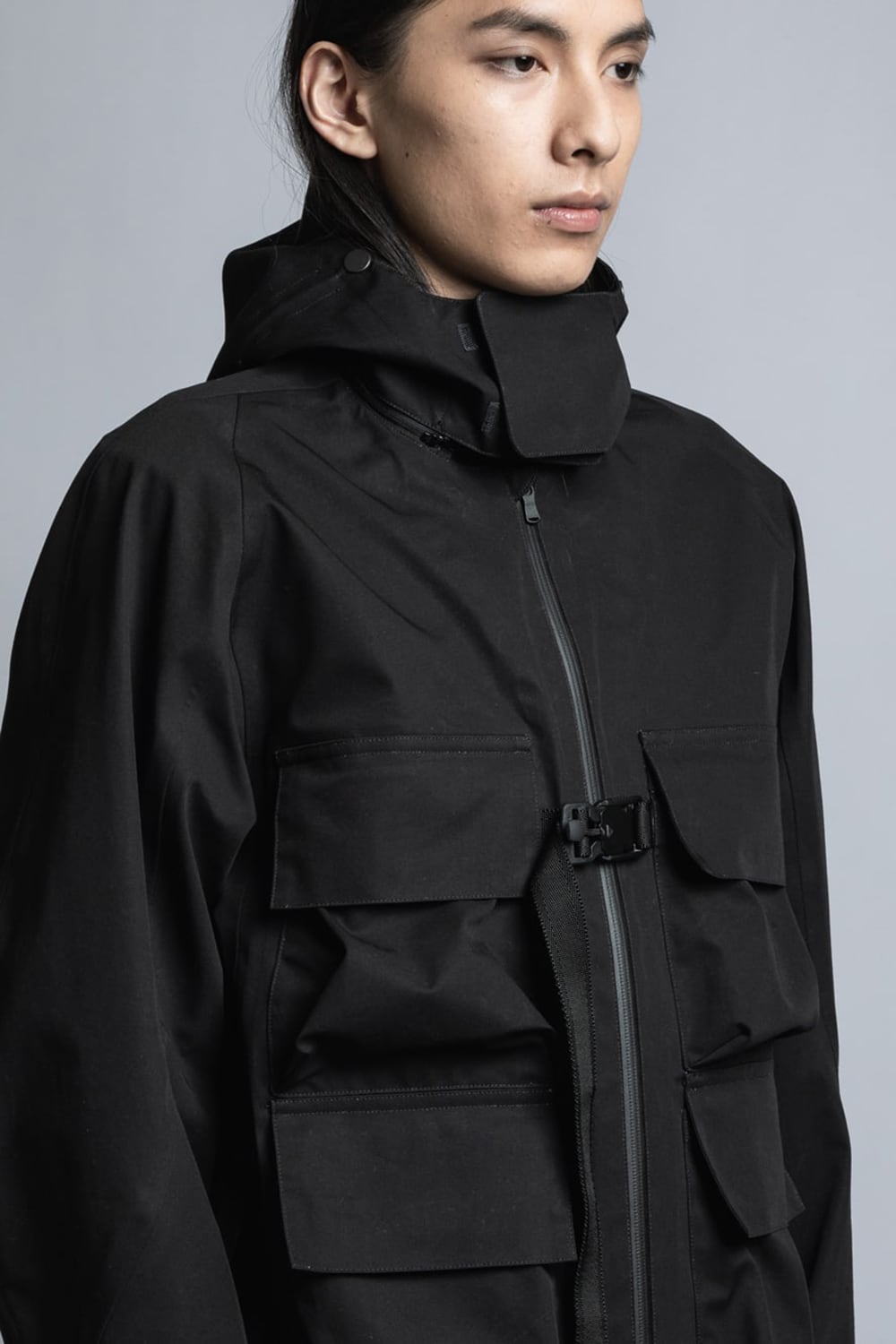 CORDURA NYLON COTTON 3Layer Mountain Jacket Black