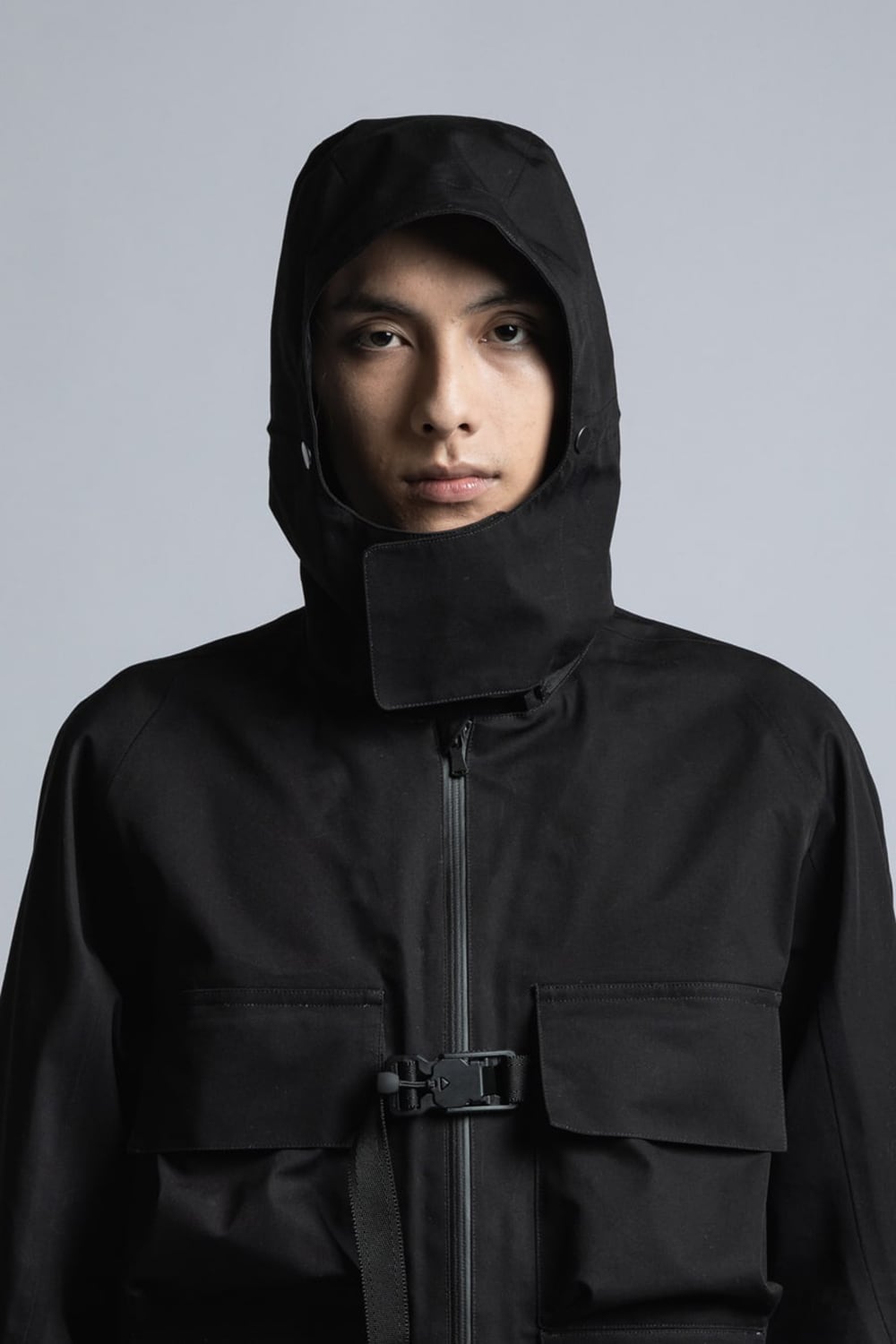 CORDURA NYLON COTTON 3Layer Mountain Jacket Black