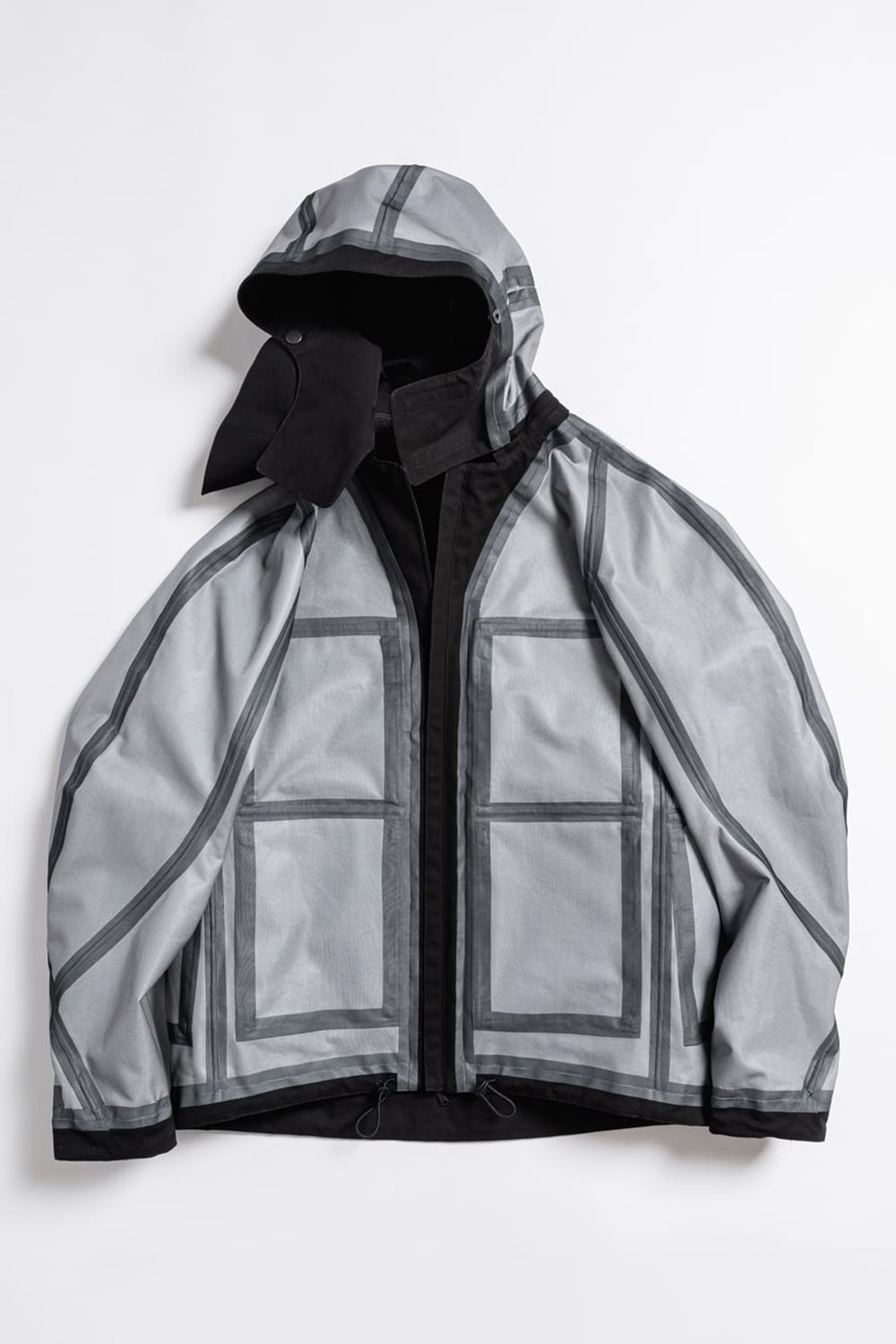 CORDURA NYLON COTTON 3Layer Mountain Jacket Black