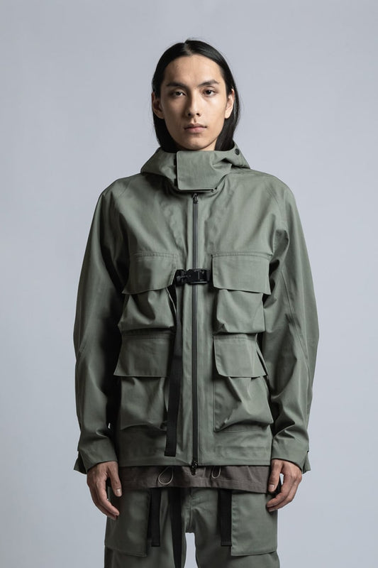 CORDURA NYLON COTTON 3Layer Mountain Jacket Sage Green