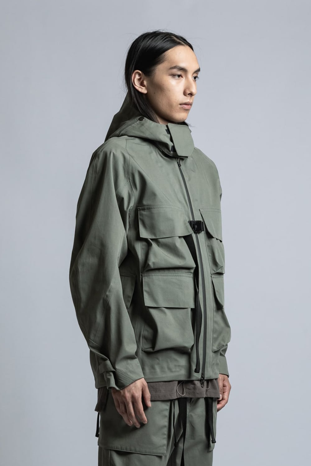 CORDURA NYLON COTTON 3Layer Mountain Jacket Sage Green