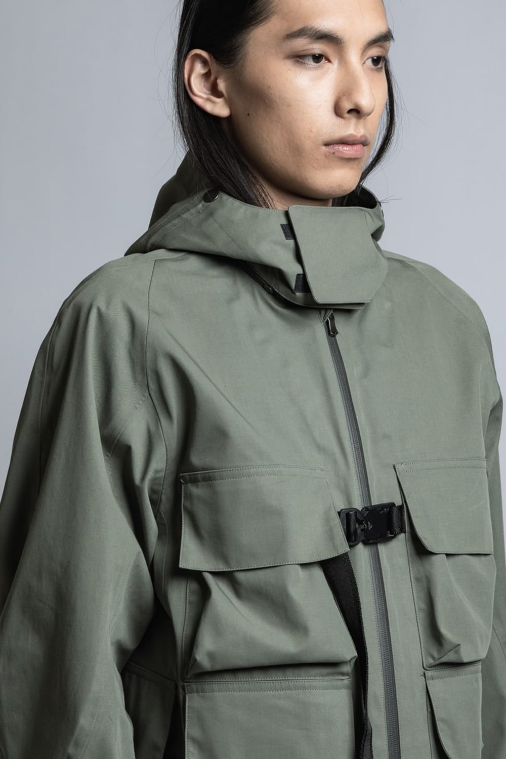 CORDURA NYLON COTTON 3Layer Mountain Jacket Sage Green