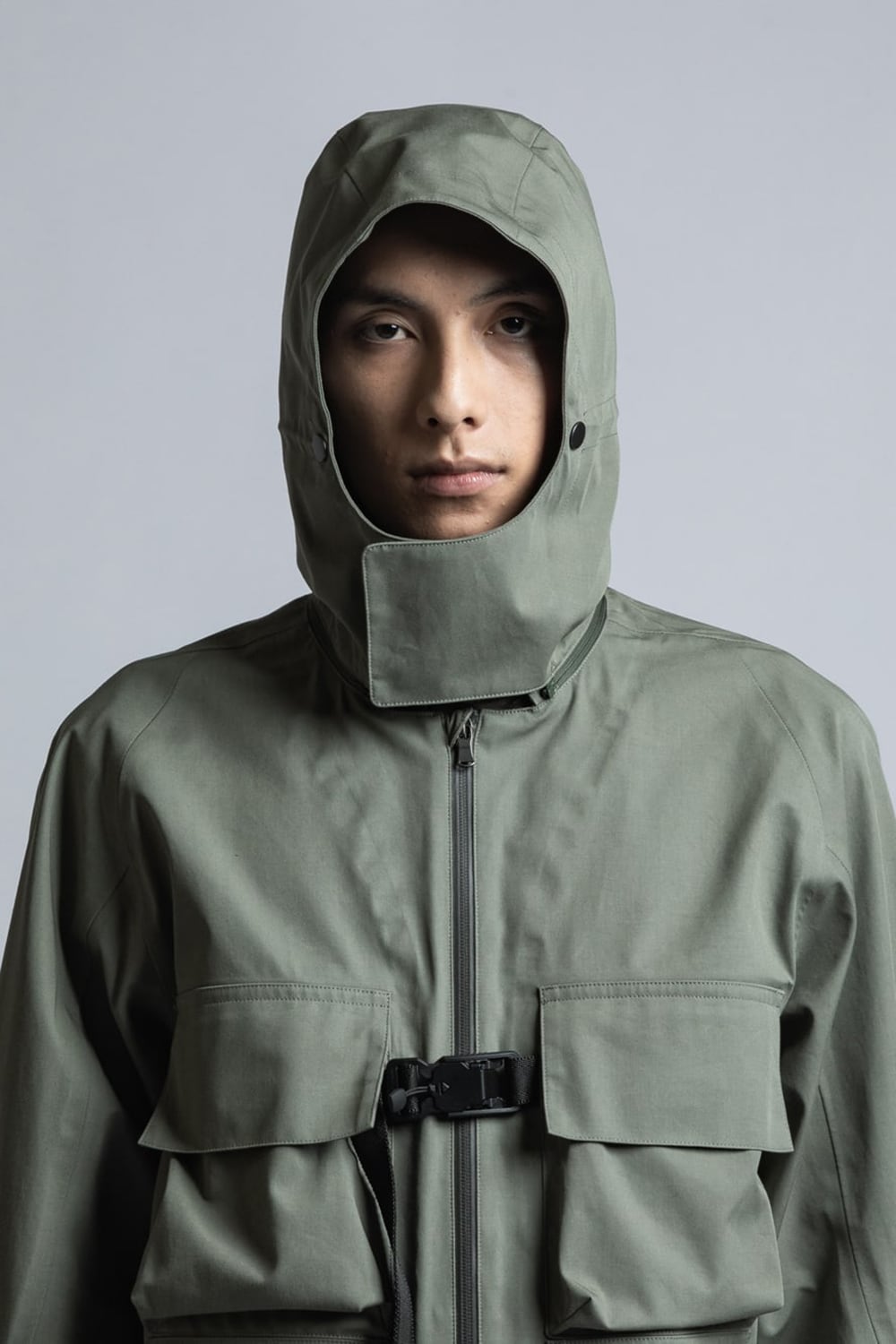 CORDURA NYLON COTTON 3Layer Mountain Jacket Sage Green