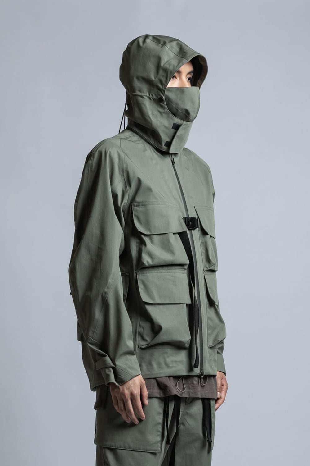 CORDURA NYLON COTTON 3Layer Mountain Jacket Sage Green