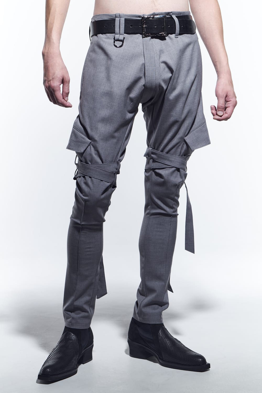 Saruel Bondage Pants Grey