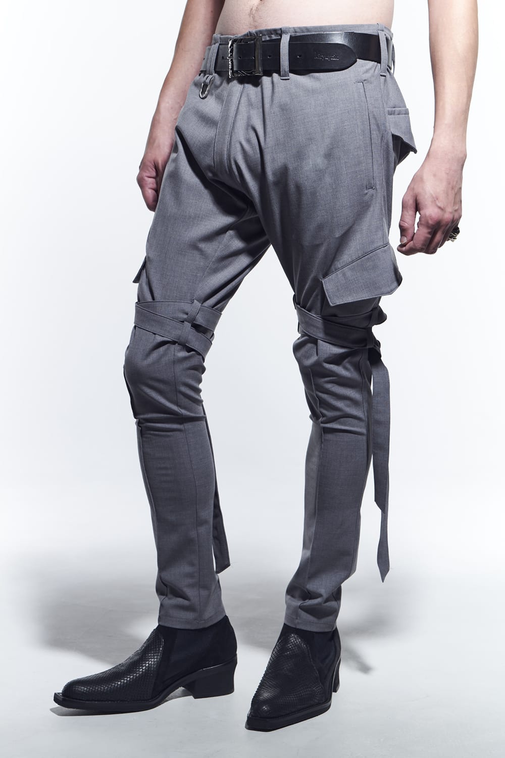 Saruel Bondage Pants Grey
