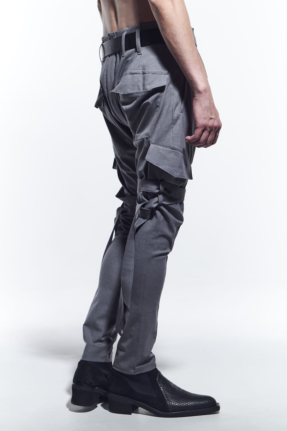 Saruel Bondage Pants Grey