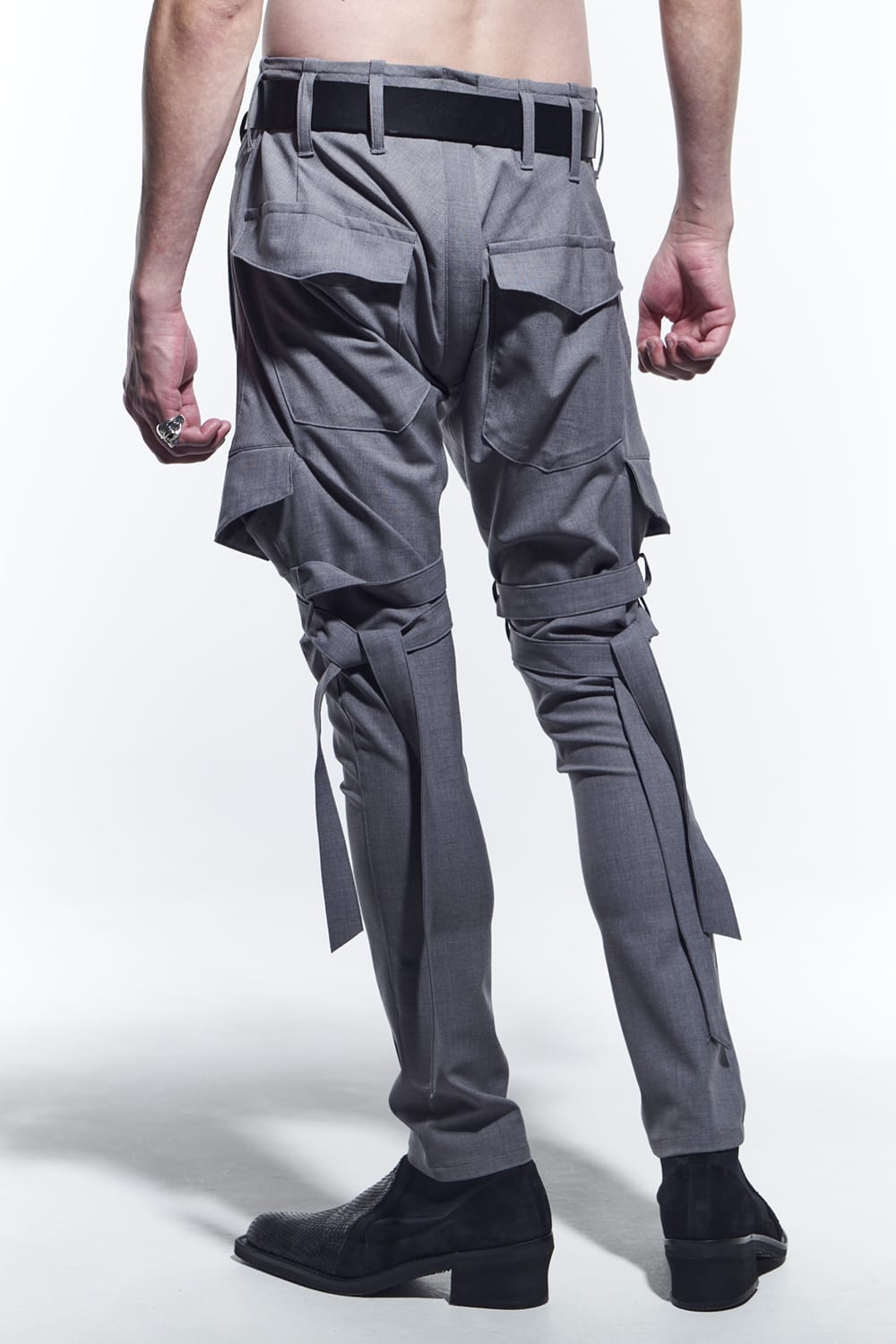 Saruel Bondage Pants Grey