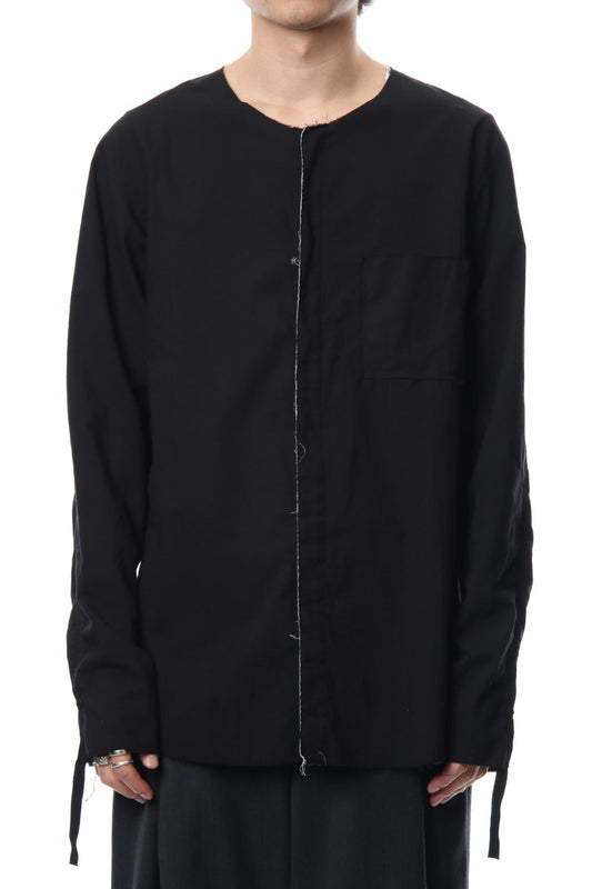 No color ribbon shirts Black