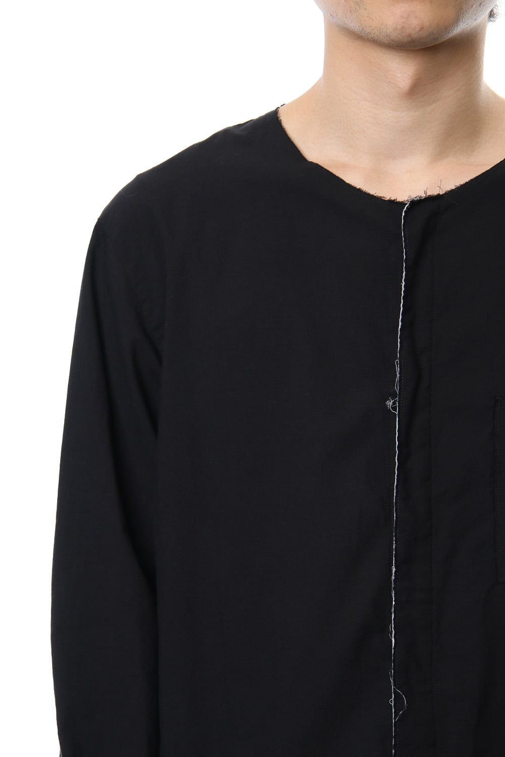 No color ribbon shirts Black