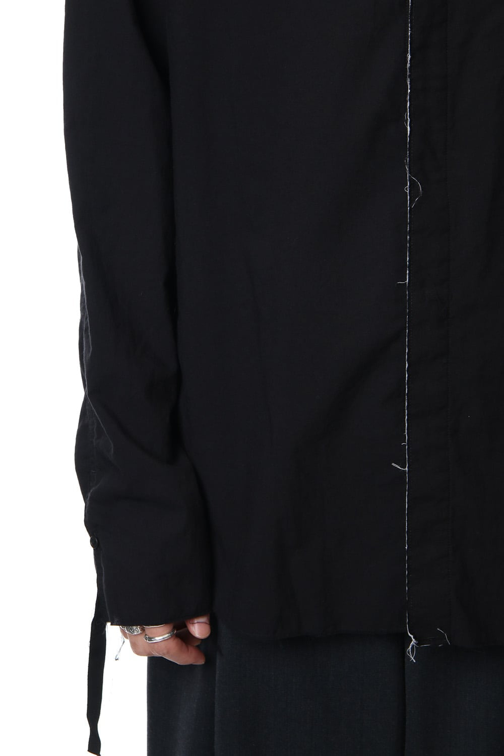 No color ribbon shirts Black