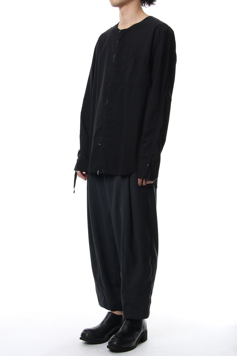 No color ribbon shirts Black