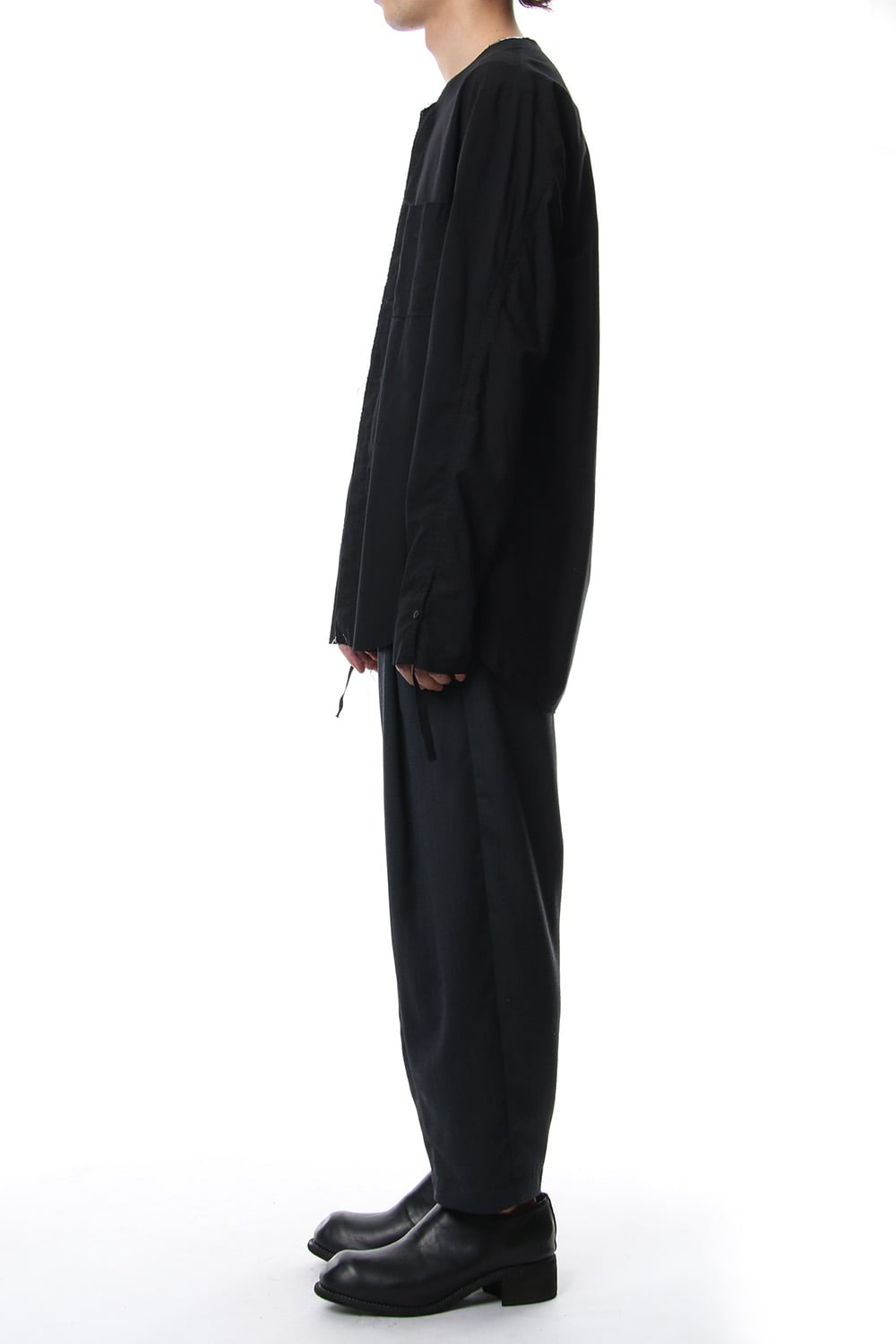 No color ribbon shirts Black