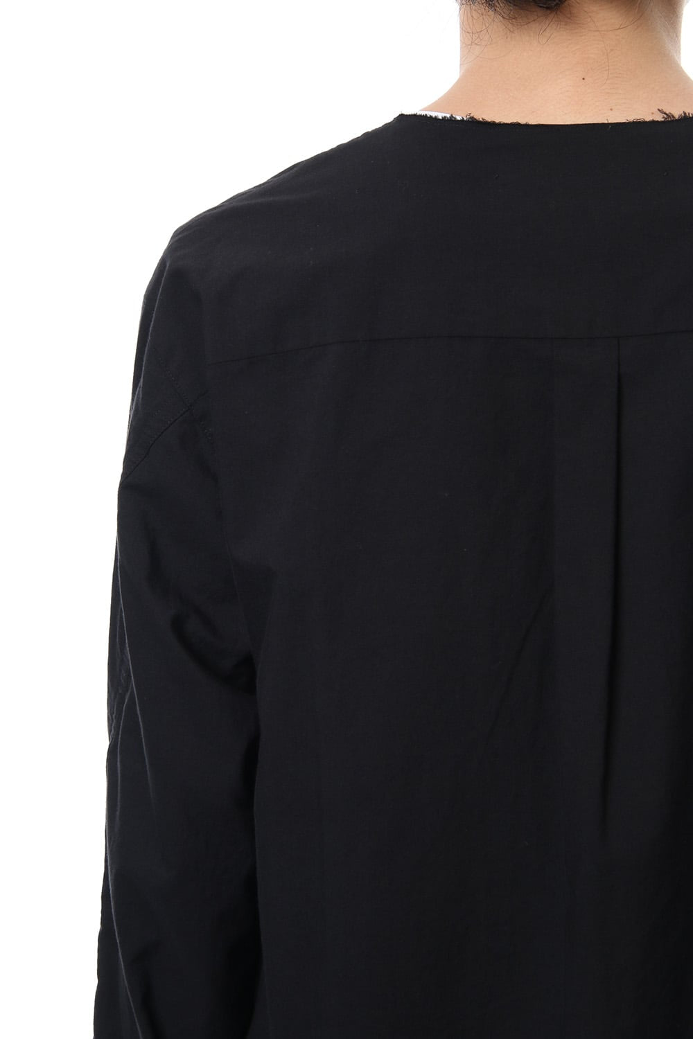 No color ribbon shirts Black