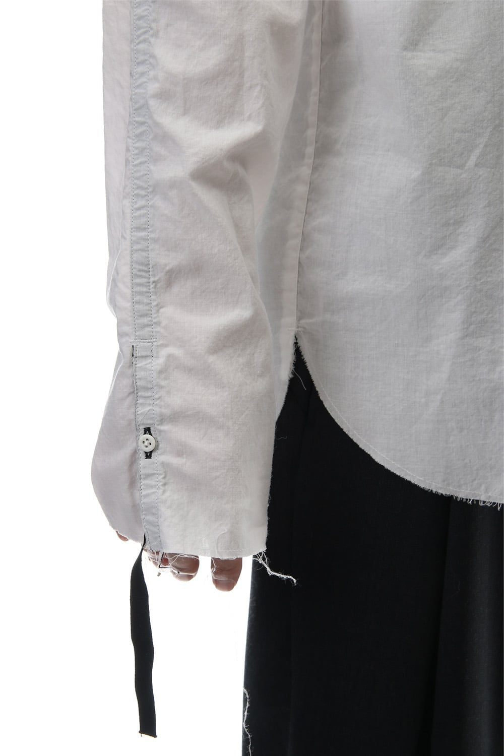 No color ribbon shirts - White