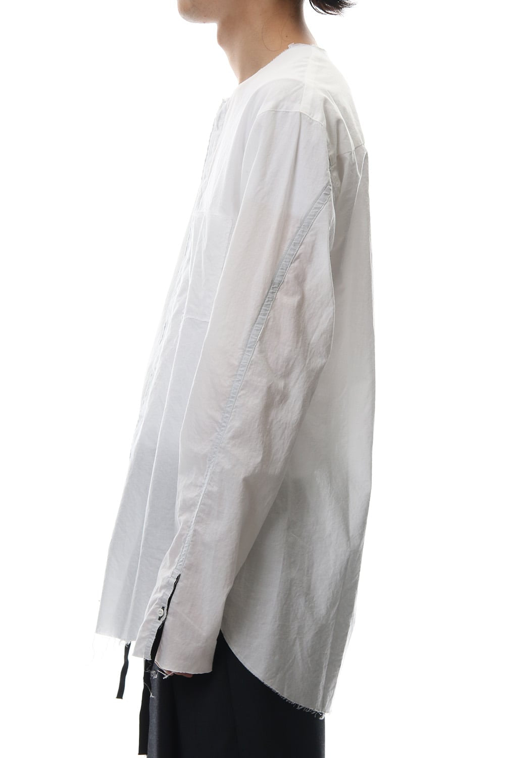 No color ribbon shirts - White