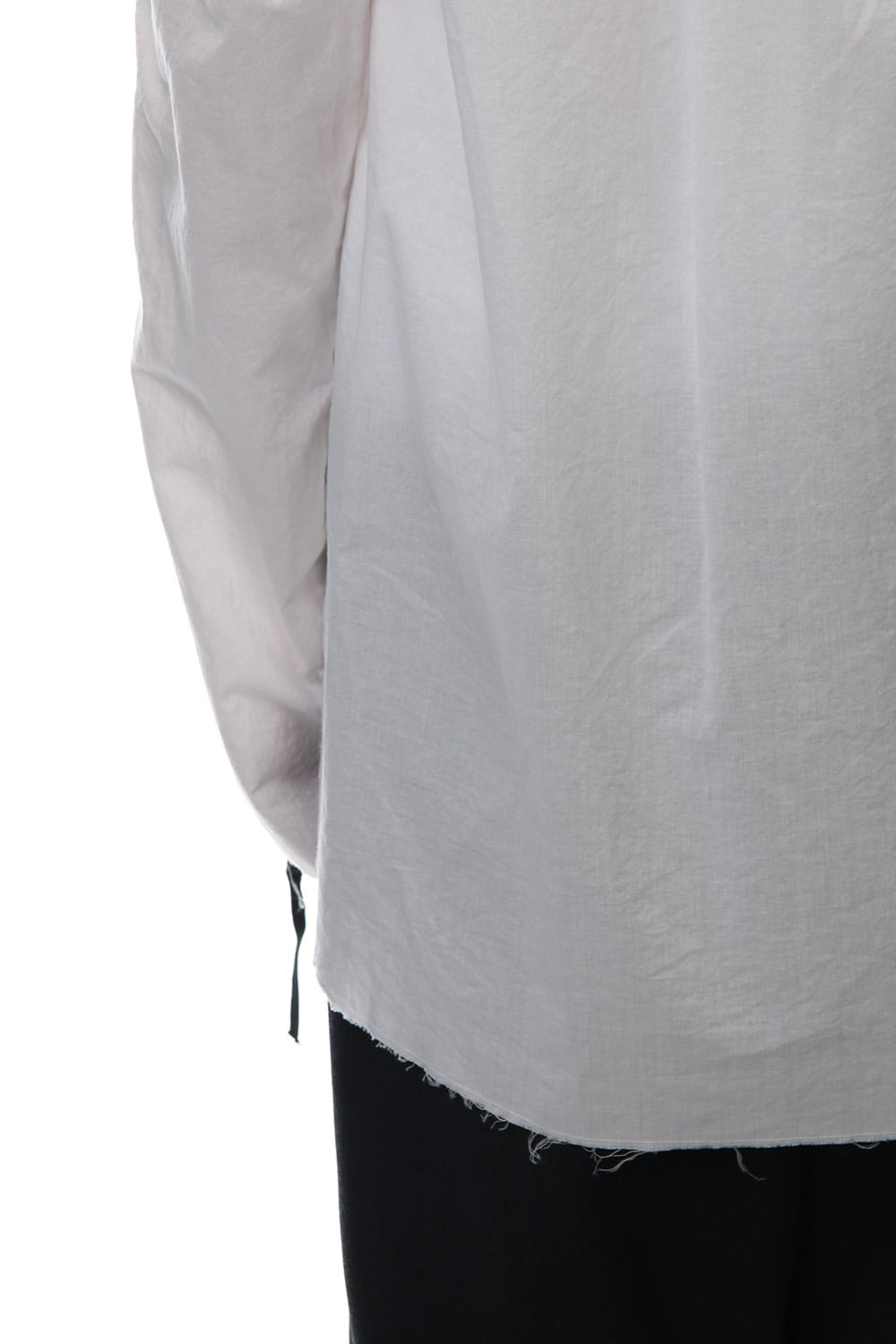 No color ribbon shirts - White