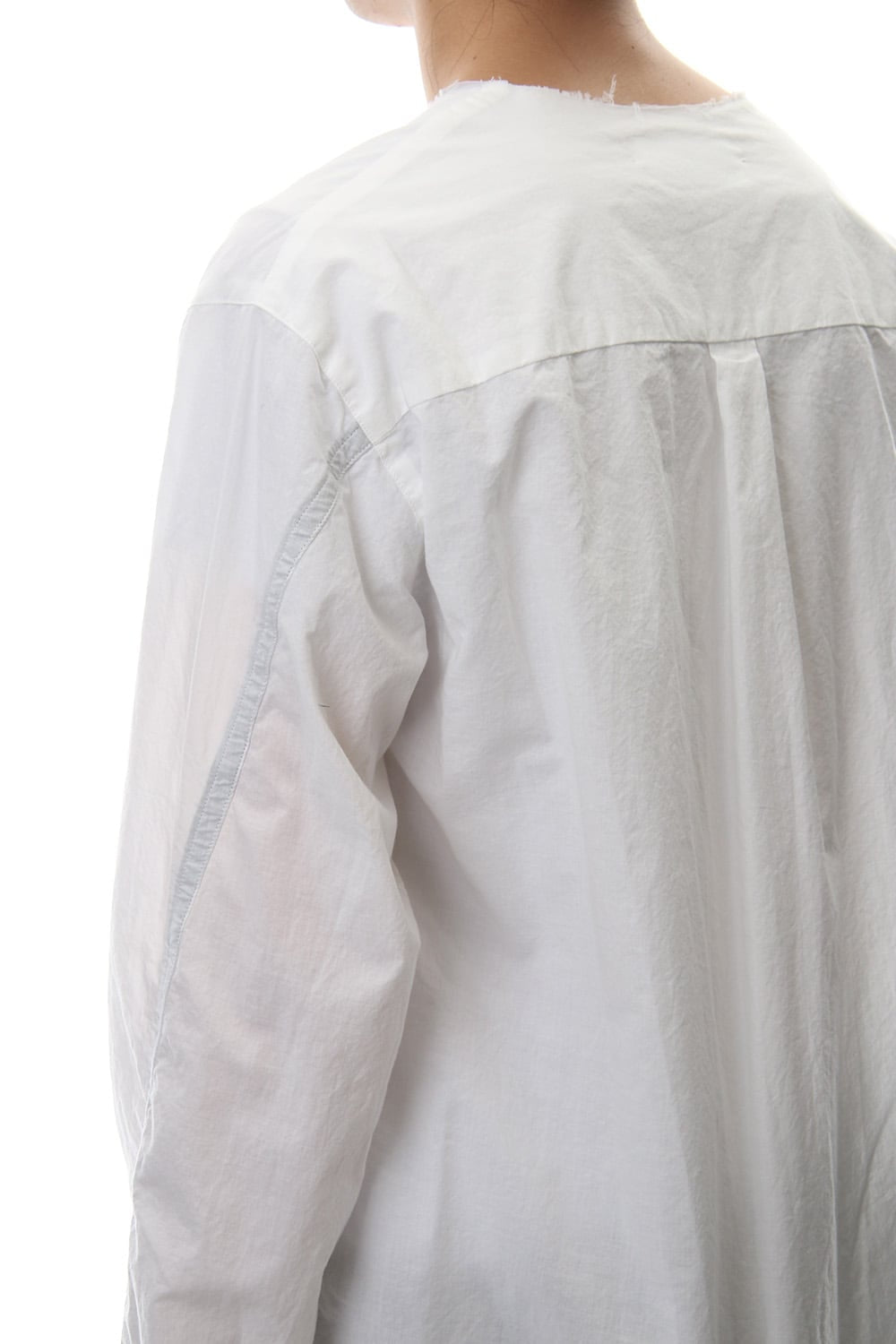 No color ribbon shirts - White