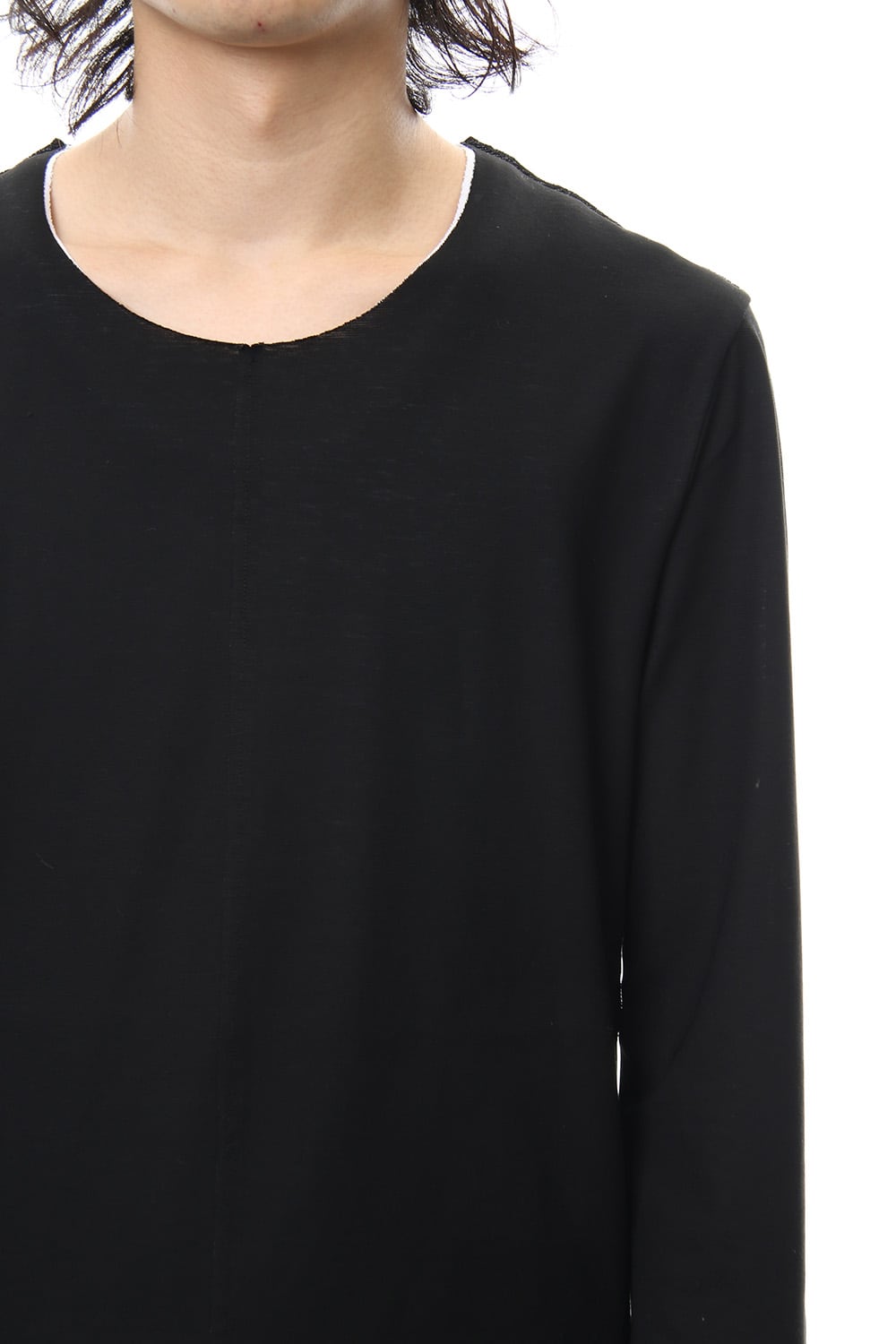 Layered Cutsew 3RD - BLK/WHT