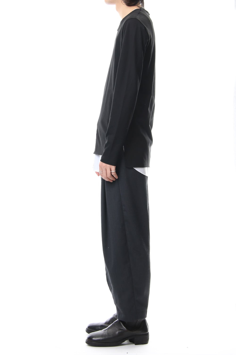 Layered Cutsew 3RD - BLK/WHT