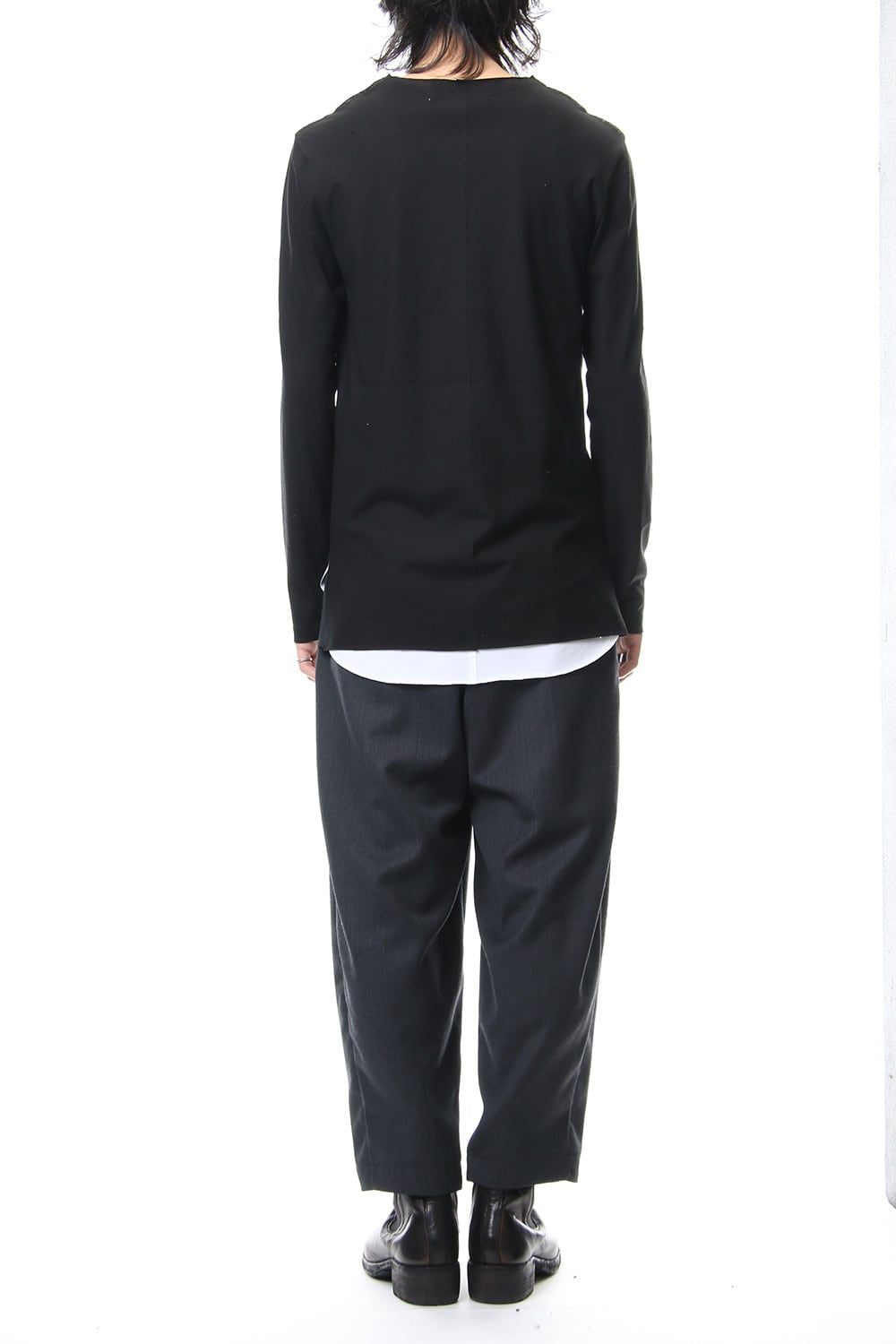 Layered Cutsew 3RD - BLK/WHT