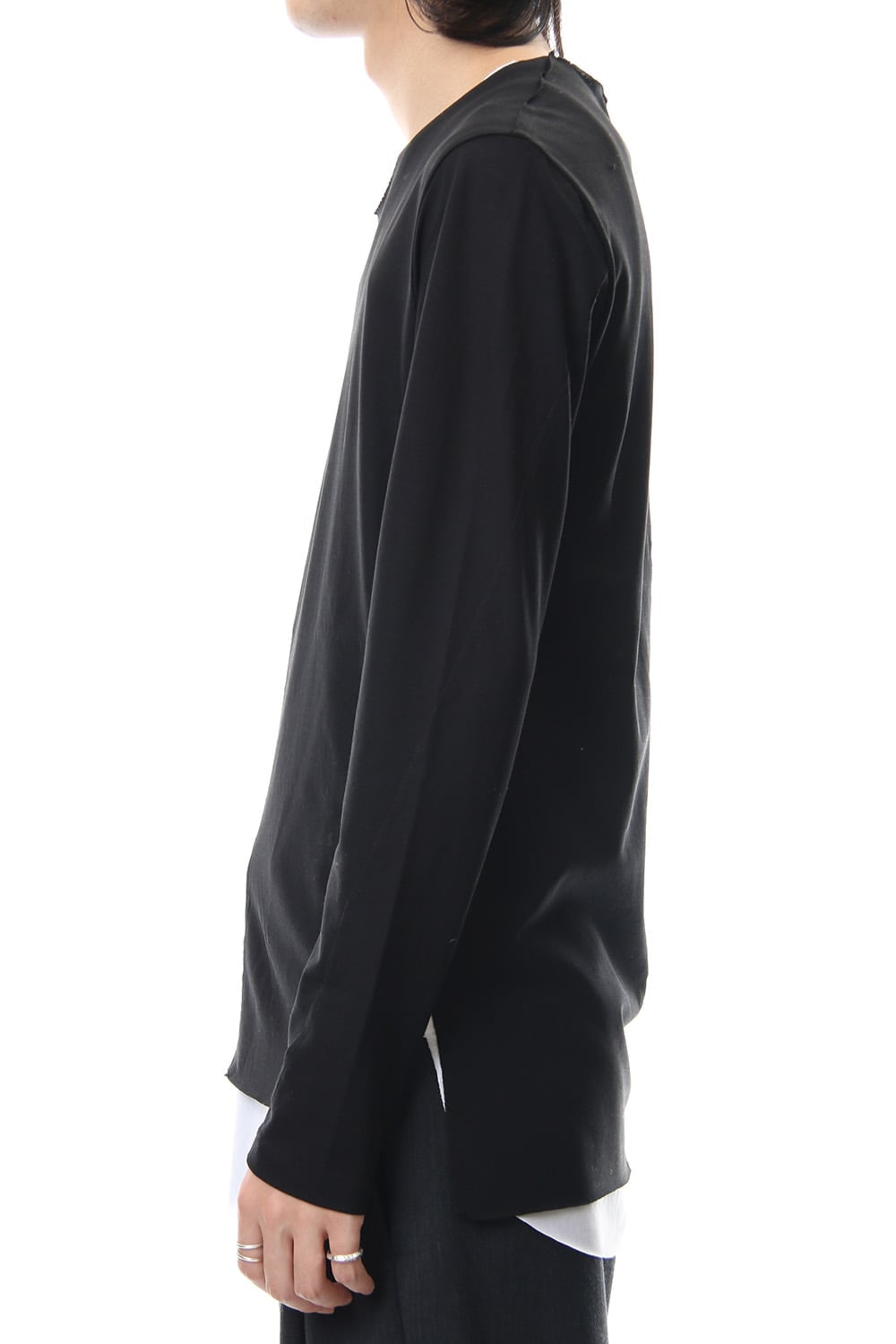 Layered Cutsew 3RD - BLK/WHT