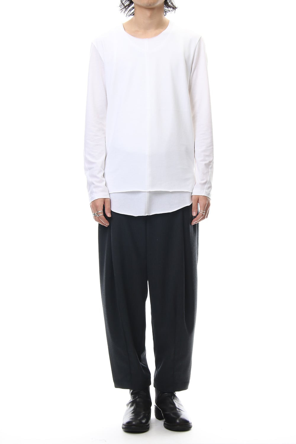 Layered Cutsew 3RD - White