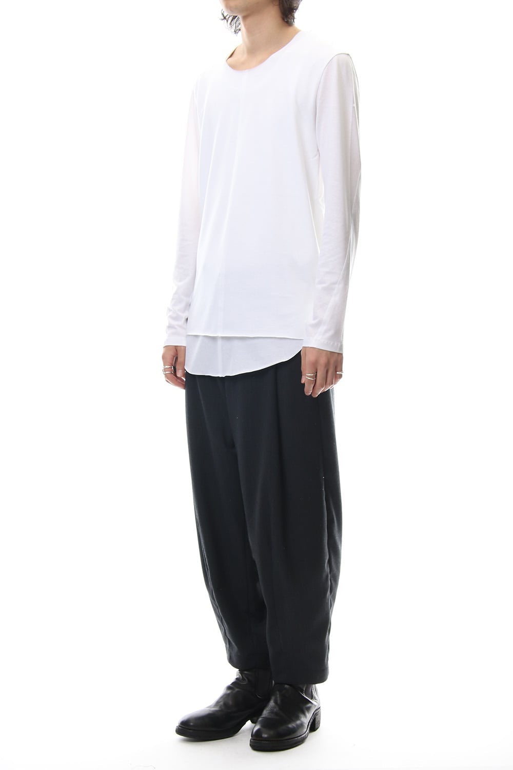 Layered Cutsew 3RD - White
