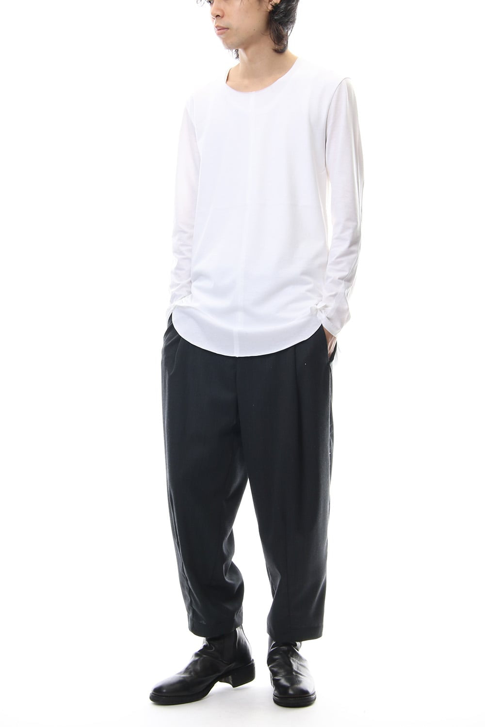 Layered Cutsew 3RD - White