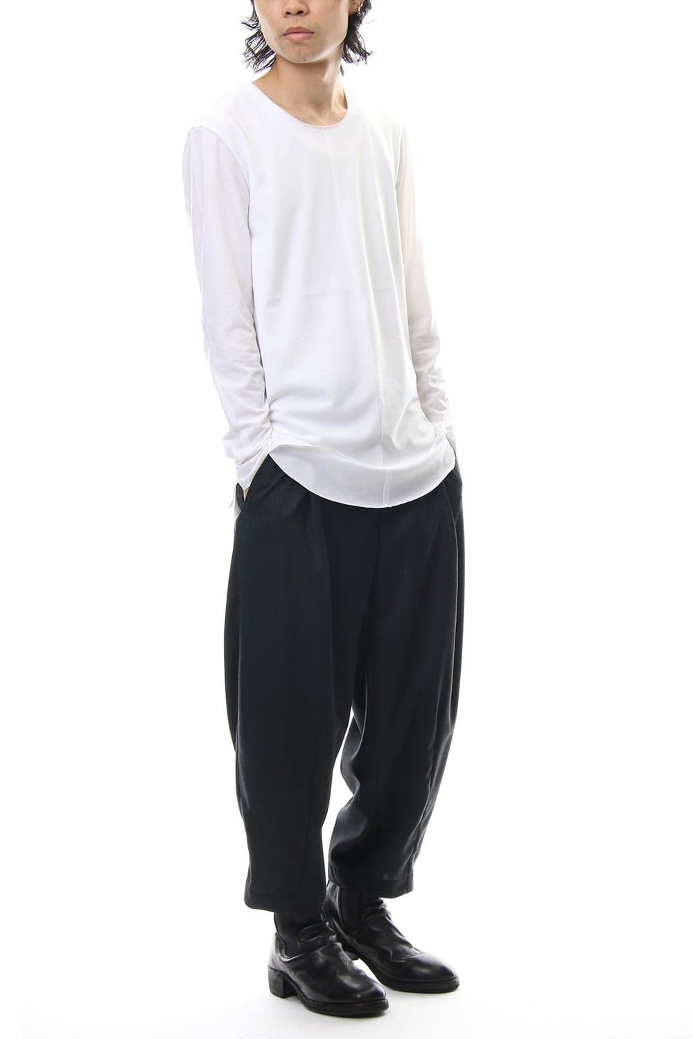 Layered Cutsew 3RD - White