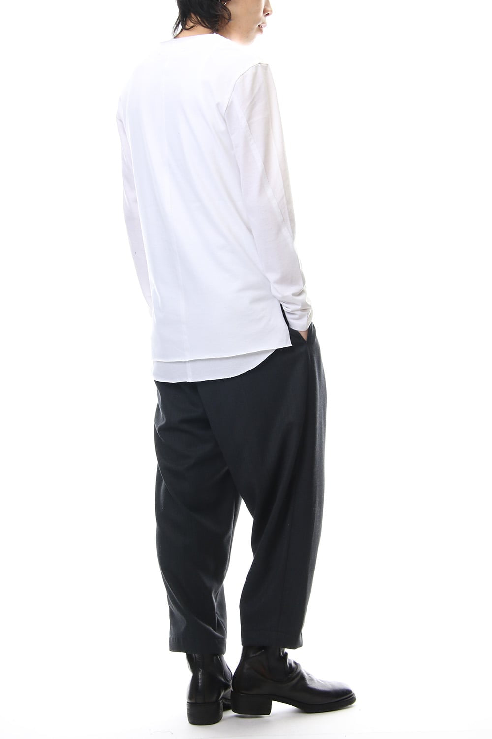 Layered Cutsew 3RD - White