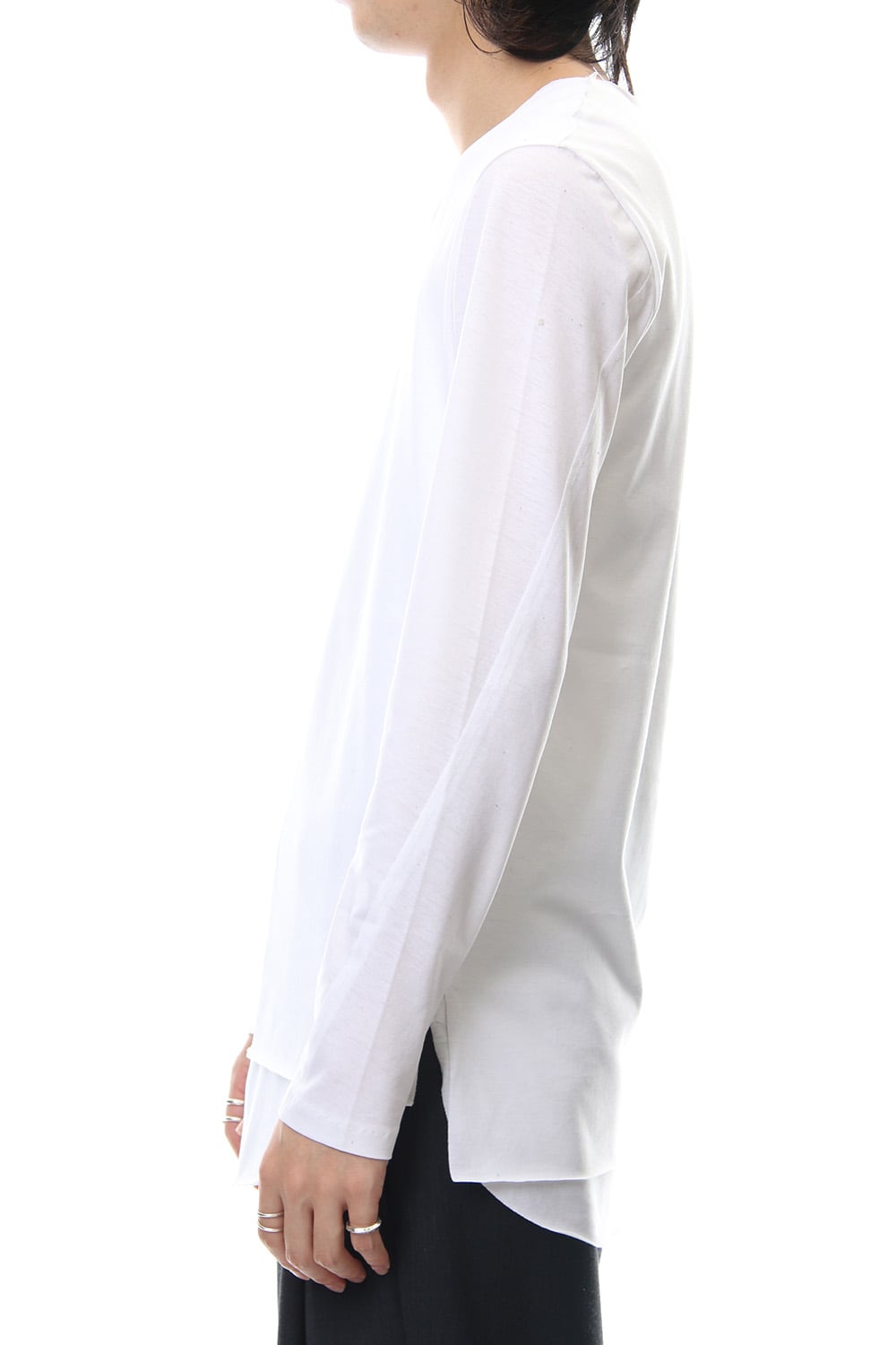 Layered Cutsew 3RD - White