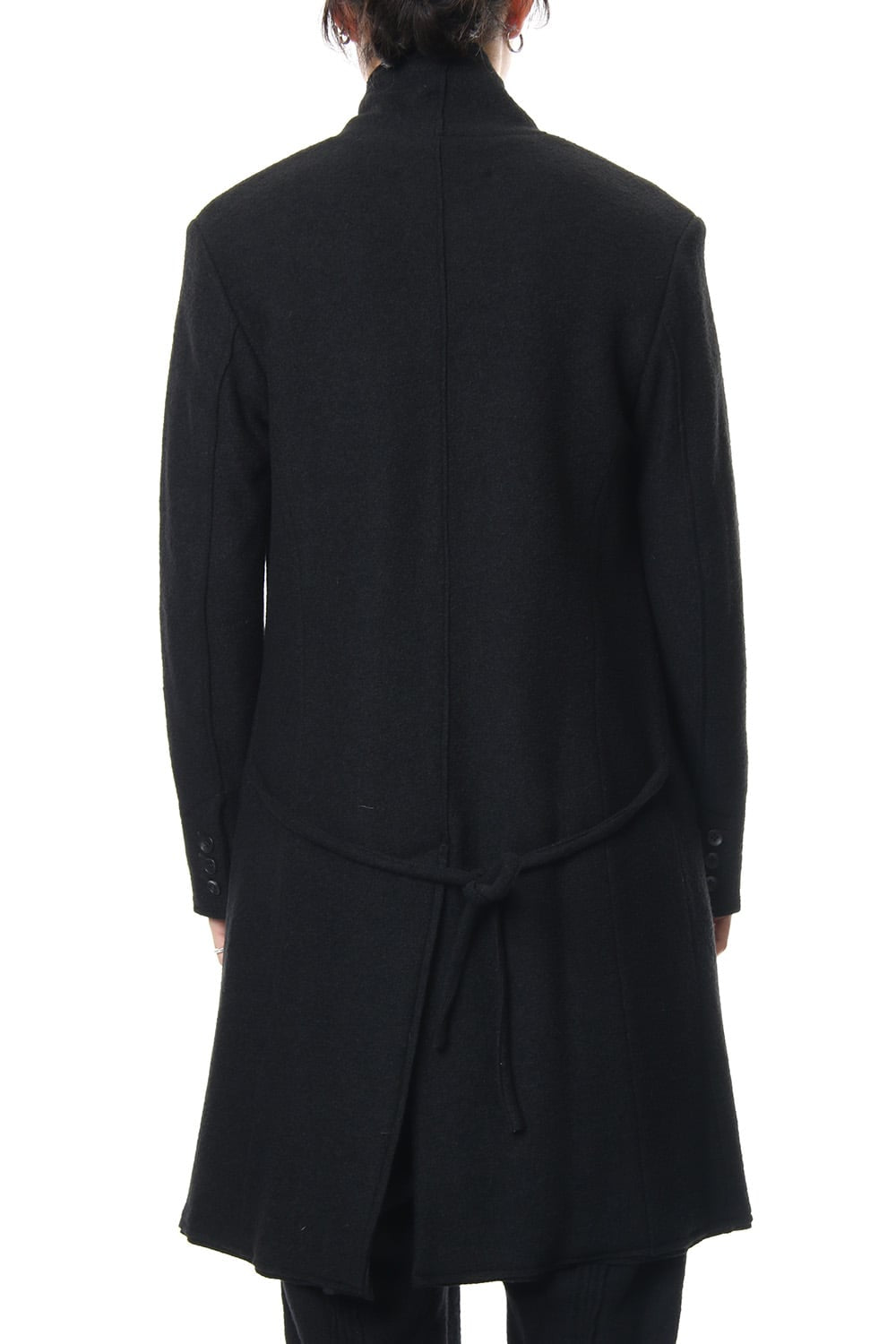 2way Collar Coat - blk