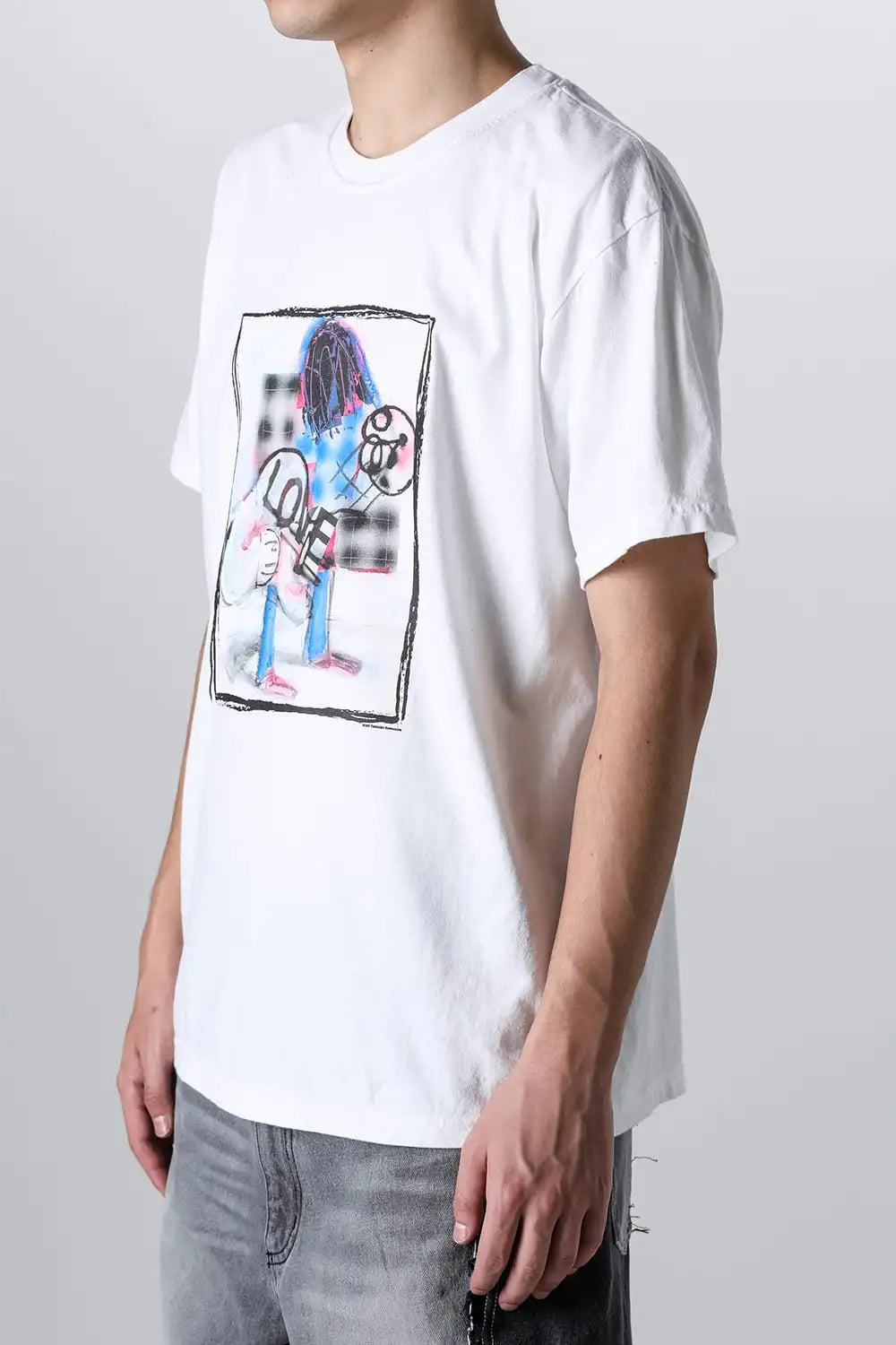 Band T-shirt B White