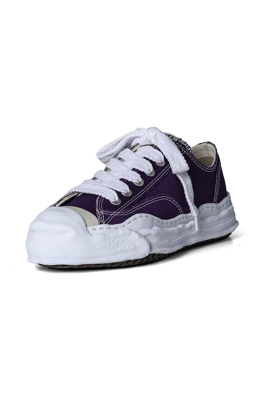 HANK Original sole Toe cap sneaker LOW canvas Purple