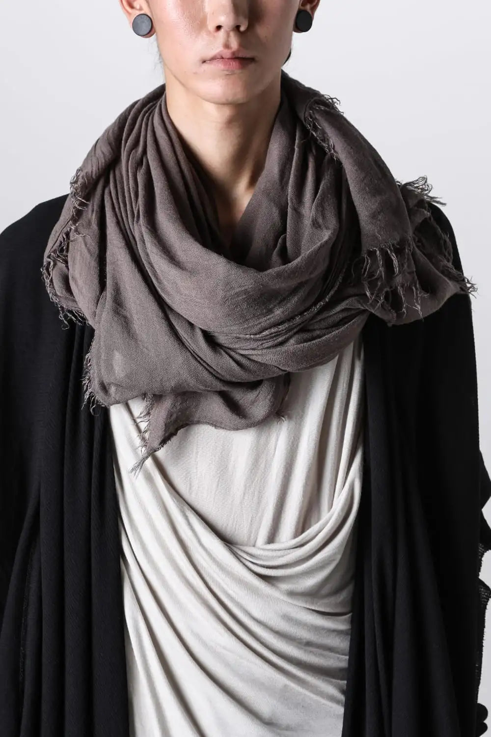 Rayon Silk Stole Sand