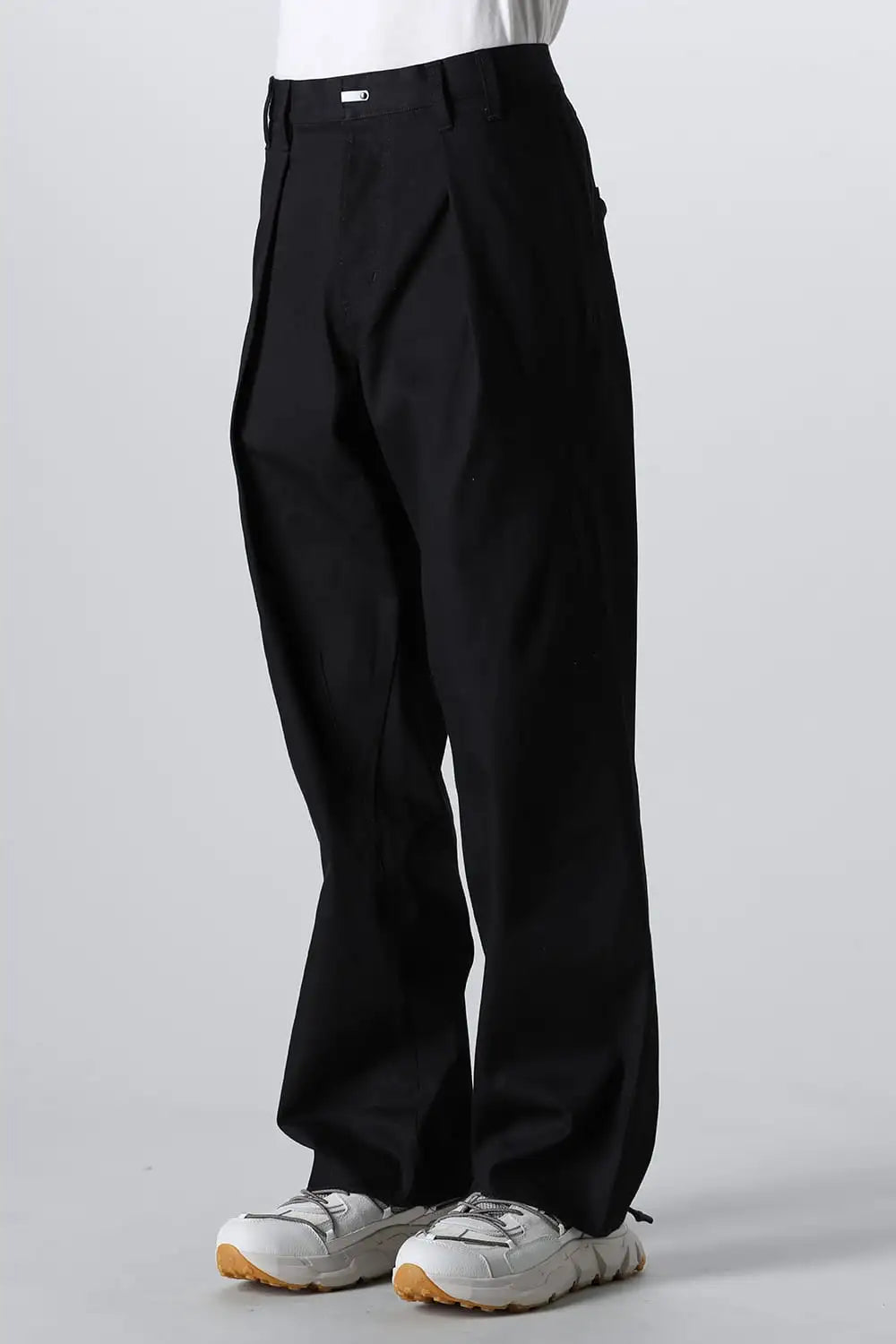 Denim Wide Pants  Black