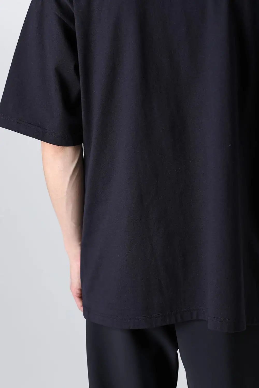 ドロップショルダーTシャツネイビー