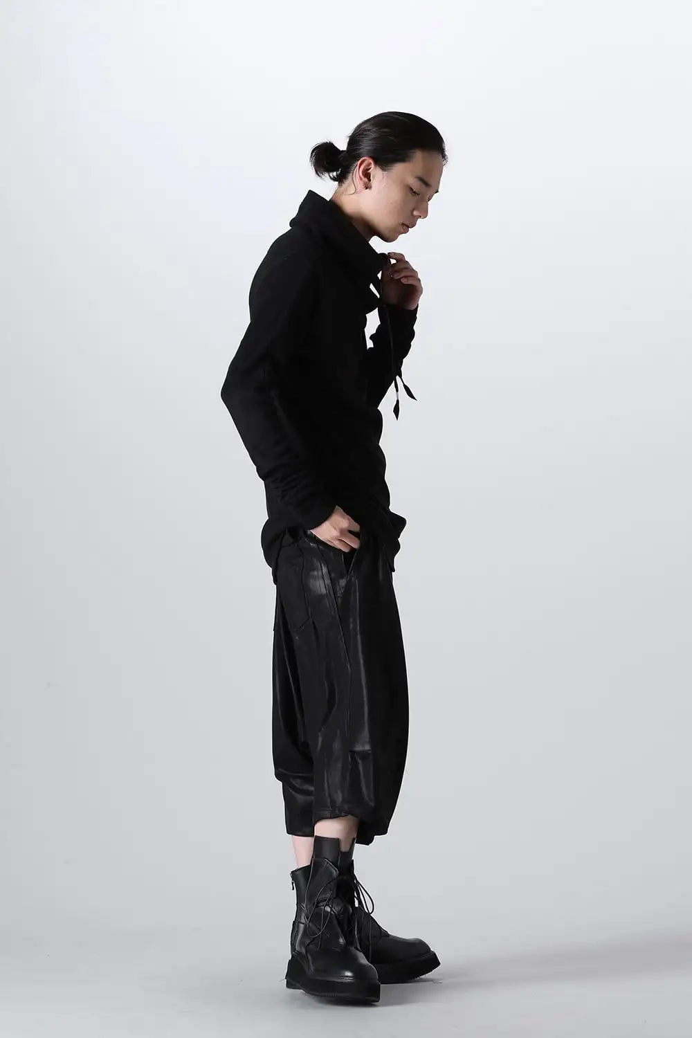 ヒートテックジャージー ルーズハイネック